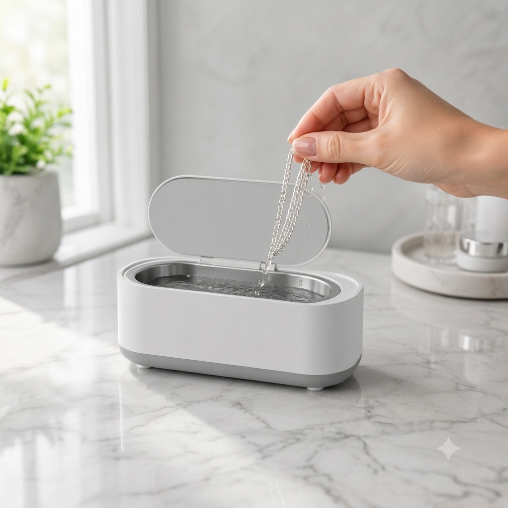 Ultrasonic Jewelry & Glasses Cleaner